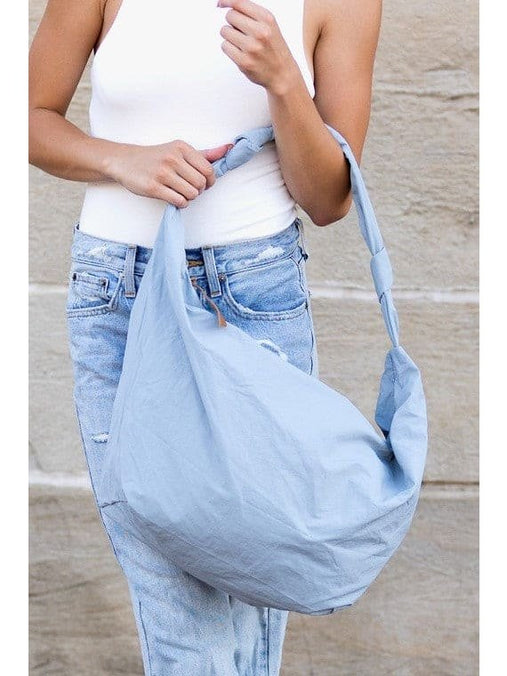 Piper Oversized Nylon Carryall Messenger Bag